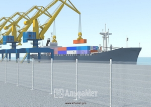 2D ограждения для морских и речных портов в Перми