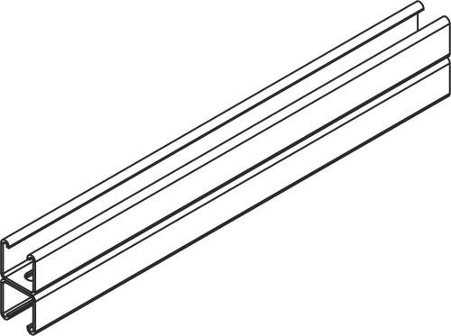 Монтажный профиль СТРАТ двойной 2х41х41х3000 (2,5 мм)